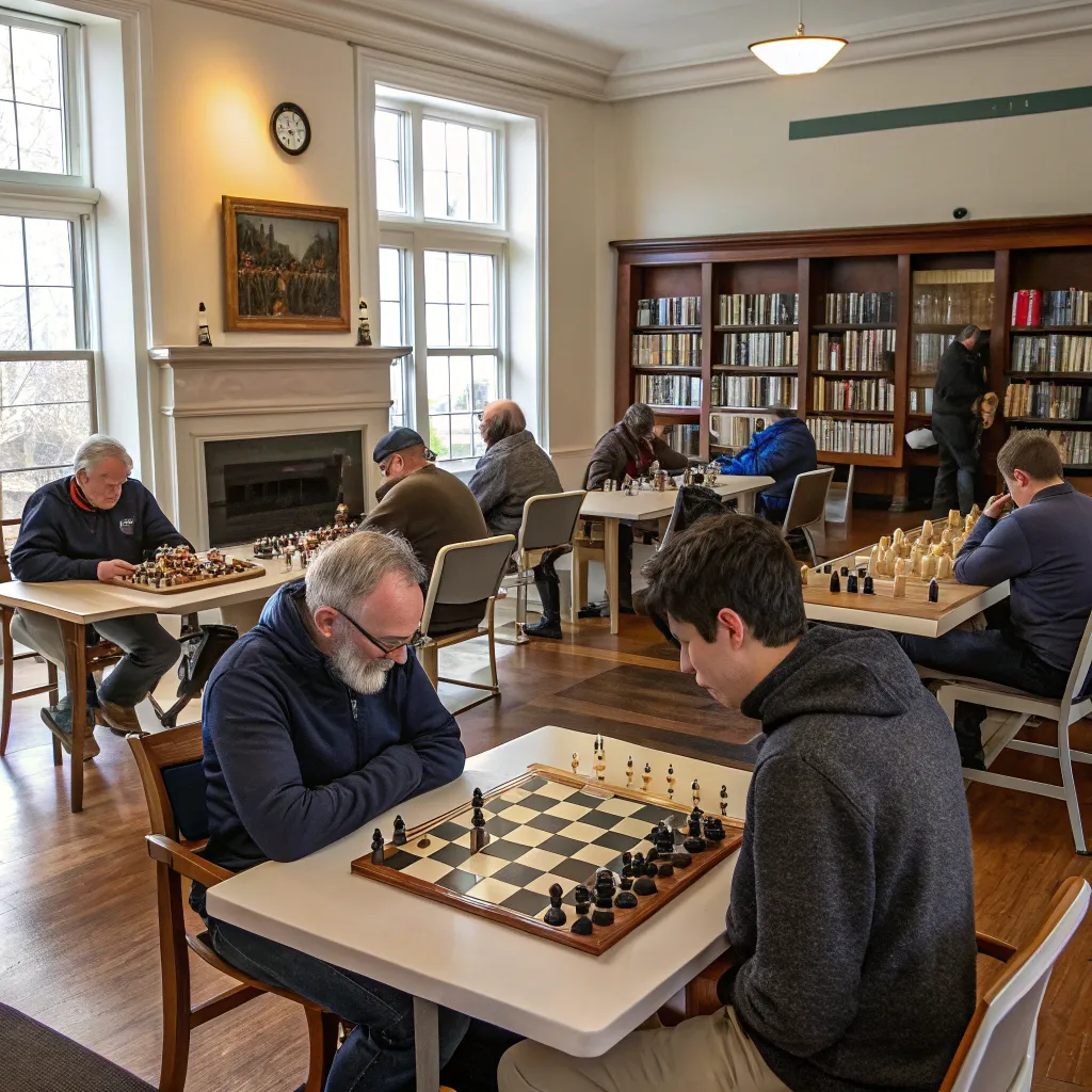 Chess Club Gathering